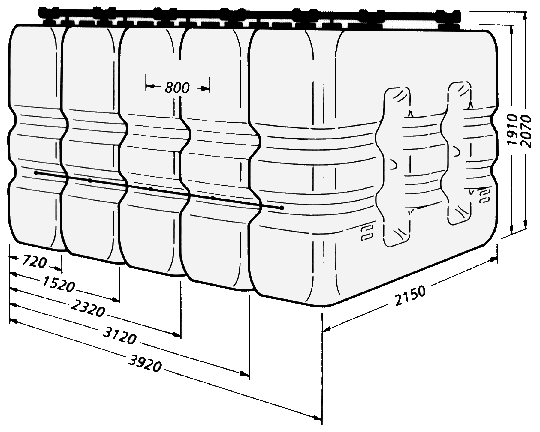 Bateria piciu zbiornikw 2504-0.