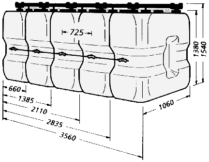 Bateria piciu zbiornikw 802-0